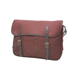 BISLEY canvas game bag - leather and brass fittings shooting and hunting bag - fox tan