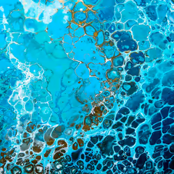 U.S. Art Supply Silicone Pouring Oil - 6-Ounce - 100% Silicone for Dramatic Cell Creation in Acrylic Paint