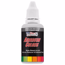US Art Supply 1Ounce Airbrush Thinner for Reducing Airbrush Paint for All Acrylic Paints Extender Base Reducer to Thin Col