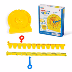 Learning Resources 24-Hour Number Line Clock