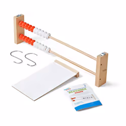Giant 20 Bead Magnetic Demonstration Rekenrek, Abacus for Kids, Counting Beads, Rekenrek Counting Frame, Maths Classroom Display