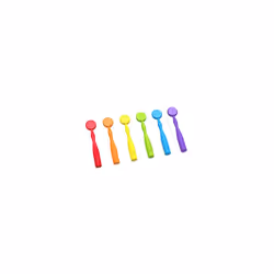 Magnetic Wands, Set of 6, Use for Tactile Literacy Learning, Ages 3+