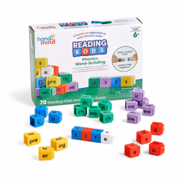 Learning Resources Reading Rods Phonics Word-Building, 6 yr(s), Multicolour