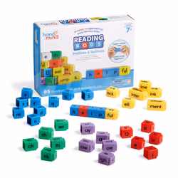 Learning Resources Reading Rods Prefixes & Suffixes, 7 yr(s), Multicolour
