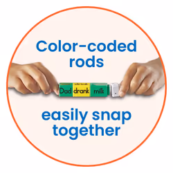 Learning Resources Reading Rods Sentence Construction