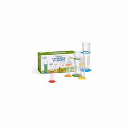 Learning Resources Starter Science Graduated Cylinder Set, 3 yr(s), Multicolour