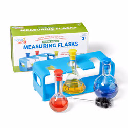 Learning Resources Starter Science Measuring Flask Set, 3 yr(s), Plastic, Multicolour