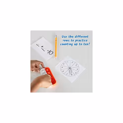 Learning Resources Ten-Frame Sensory Bubble Poppers (Set of 6)