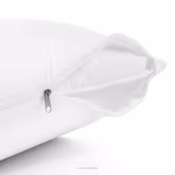 Linenspa Waterproof Pillow Encasement-Blocks Out Liquid  Standard Pillow Protector White
