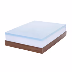 Lucid 3 Inch Mattress Topper Twin - Gel Infused Memory Foam - Memory Foam Mattress Topper Twin - Ventilated Design - CertiPur ...