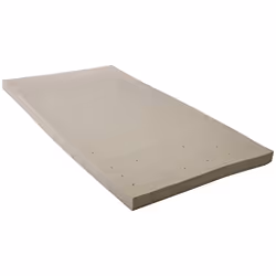 Lucid 3 Inch Mattress Topper Twin Memory Foam Bamboo Charcoal Infusion Cooling Ventilation Hypoallergenic CertiPur Cer
