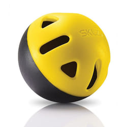 SKLZ Impact Limited-Flight Practice Baseball  Softball  and Mini Balls (Baseballs  12 Pack)  Yellow  Black