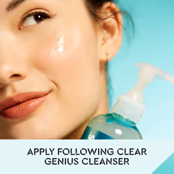 Bliss Daily Acne Routine Kit  2pc Set- Clear Genius Toner + Serum  and Cleanser - Cleanse and Tone for Acne- Clean  Vegan  Cruelty-Free Skincare