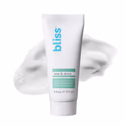 Bliss One & Done Daily Cream Facial Cleanser With Ceramides - Moisturizing Face Wash For Dry Skin - Cleanses & Removes Makeup ...