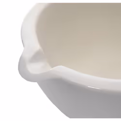 EISCO Porcelain Mortar & Pestle Set  2oz (60ml)  Unglazed Grinding Su