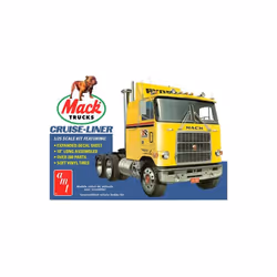 AMT AMT1062 Mack Cruise-Liner Semi Tractor Plastic Model Kit for Paint & Glue required, 8 Years Above