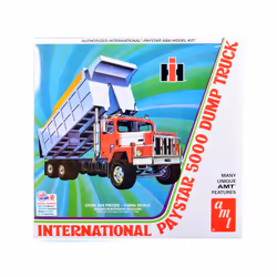 Skill 3 Model Kit International PayStar 5000 Dump Truck 1/25 Scale Model by AMT