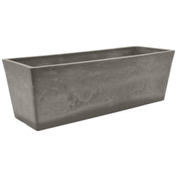 Arcadia Garden Products U65CT 849637003455 Simplicity Window Box  25.5"""" x 9  Cement