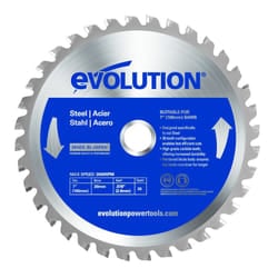 Evolution Mild Steel Carbide-Tipped Blade, 180 mm