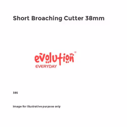 Short Broaching Cutter 38mm EVLHT38S