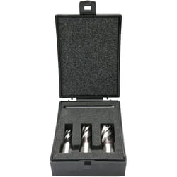 Evolution Power Tools Short Series Magnetic Drilling Cutter Kit, (Power - Hand Operated) 25 mm, Pack of 3
