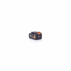 Evolution Power Tools Lithium Ion Battery Pack, 5Ah, 18V, Black/Orange (106-0003)
