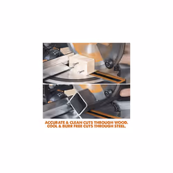 Evolution Power Tools R185CMS-Li Cordless Compound Mitre Saw with Multi-Material Cutting, 45Ã Bevel, 45Ã Mitre, 850W - Includes 185MM TCT Blade, - Additional view 4