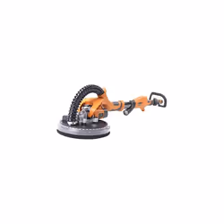 Evolution R225DWS 225 mm Telescopic Dry Wall Sander with LED Torch and 6 Sanding sheets - Orange/Black