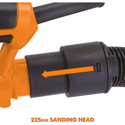 Evolution Power Tools 069-0001 Hand Held Dry Wall Sander, 225 mm (230 V)