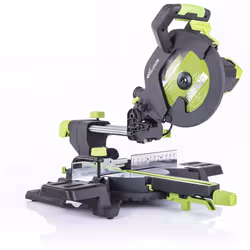 Evolution Power Tools F255SMS Sliding Mitre Saw with Multi-Material Cutting, 45 Degree Bevel, 50 Degree Mitre, 300 mm Slide, ...