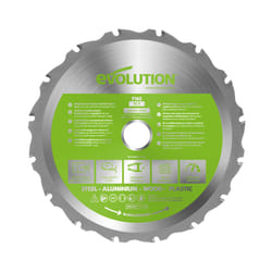 F165TCT-14T (Fury) Multi-Material TCT Blade Cuts Wood, Metal and Plastic, 165 mm
