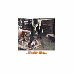 Evolution R230DCT 230mm Concrete Saw - 2000W Motor, No Gas, 90 mm Cut, Incl Diamond Masonry Blade, 230V