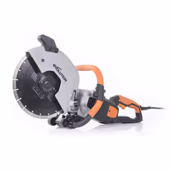 Evolution Power Tools Electric Disc Cutt 012-0001 Evolution R300DCT 300mm Concrete Saw-2400W Motor, No Gas, 115mm Cut, Incl D ...