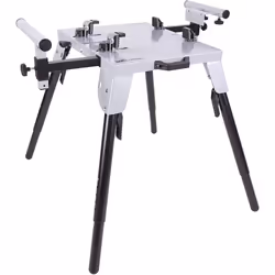 Evolution Chop Saw Stand Universal Fitting (AKA Chop Saw Table, Saw Bench) - Height Adjustable - 3M Extendable Arms & Support ...