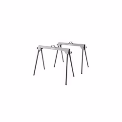 Evolution Compact Folding Saw Horse Twin Pack (AKA Saw Bench, Sawhorse Workbench, Saw Horses, Sawing Horse) - Supports Up to  ...
