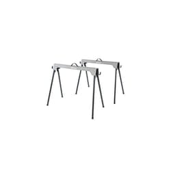 Evolution Compact Folding Saw Horse Twin Pack (AKA Saw Bench, Sawhorse Workbench, Saw Horses, Sawing Horse) - Supports Up to 500 kg - Lightweight