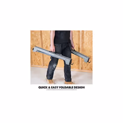 Evolution Compact Folding Saw Horse Twin Pack (AKA Saw Bench, Sawhorse Workbench, Saw Horses, Sawing Horse) - Supports Up to 500 kg - Lightweight