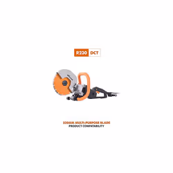 Evolution (PD230SEG-CS) - 230 mm Premium Multi Material Diamond Blade For Disc Cutters - Faster Cutting and Longer Blade Life - Ideal for Cutting
