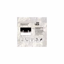 Evolution (D255SEG-CS) - 255 mm Diamond Blade For Disc Cutters - Segmented Edge For Cutting Masonry, Such as Brick, Reinforced Concrete and Stone ,