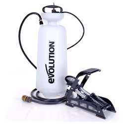 Evolution Power Tools 012-0011 Disc Cutter Foot Pump Water Bottle