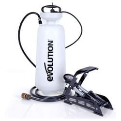 Evolution Power Tools 012-0011 Disc Cutter Foot Pump Water Bottle