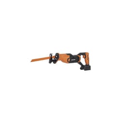 Evolution Power Tools R150RCP-Li Reciprocating Saw, Multi-Material Cutting - Includes 2 Reciprocating Saw Blades - Battery NOT Included, Black/Orange