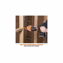 Evolution Power Tools R150RCP-Li Reciprocating Saw, Multi-Material Cutting - Includes 2 Reciprocating Saw Blades - Battery NOT Included, Black/Orange - Additional view 7