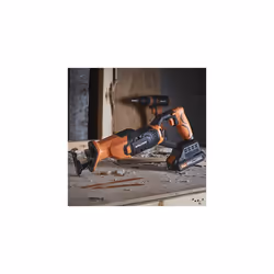Evolution Power Tools R150RCP-Li Reciprocating Saw, Multi-Material Cutting - Includes 2 Reciprocating Saw Blades - Battery NOT Included, Black/Orange - Additional view 8