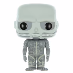 FunKo POP Anime: Attack on Titan - 6'' Colossal Titan Toy Figure - Exclusive Greyscale Edition