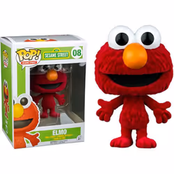 Funko Pop Sesame Street Elmo Exclusive Flocked Vinyl Figure