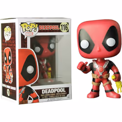 Funko POP! Marvel Deadpool with Rubber Chicken Exclusive 116