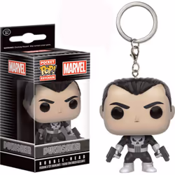 Funko Pocket Pop Punisher Bobblehead Keychain Action Figure