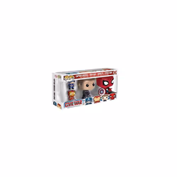 Pop 7604 - Captain America - Hawkeye - Spiderman - Iron Man - Marvel Bobble Head - Vinyl Collectors 3.75 Inch Figure