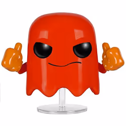 Funko POP Games: Pac-Man - Blinky Action Figure